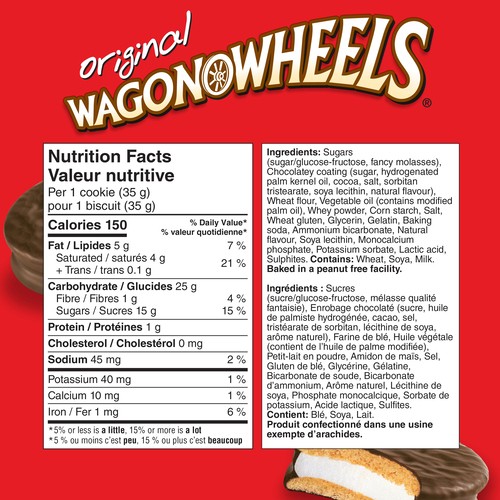 Dare Wagon Wheels Peanut-Free Marshmallow Cookies Original 315 g
