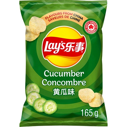 Lay's Potato Chips Cucumber Flavoured 165 g