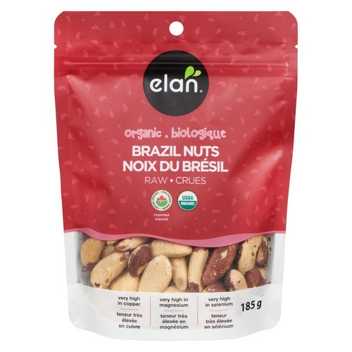 Elan Organic Brazil Nuts Raw 185 g