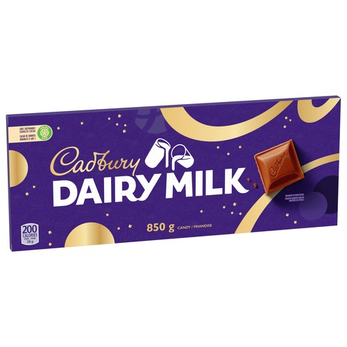 Cadbury Dairy Milk Candy Bar 850 g