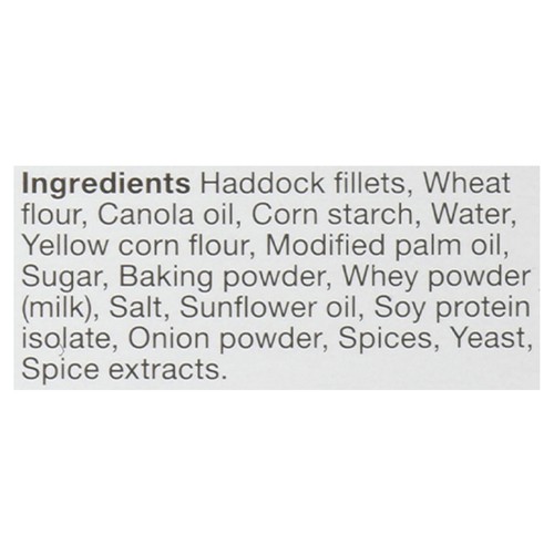 Janes Frozen Haddock Fillets Battered 450 g