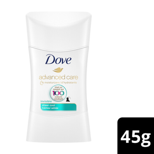 Dove Advanced Care Antiperspirant Stick For Women Sheer Cool 45 g