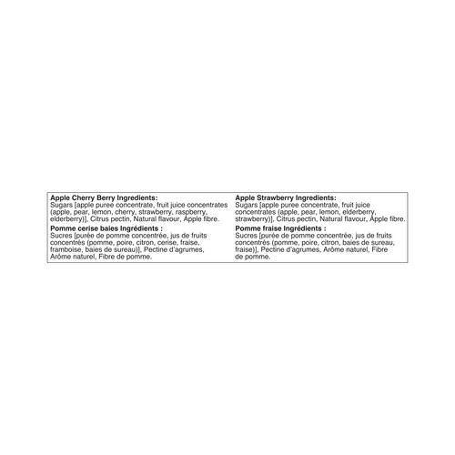 SunRype Fruitsource 100% Fruit Bar Variety Pack 12 x 37 g