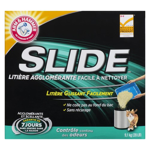 Arm & Hammer Slide Cat Litter Non-Stop Odour Control 9.1 kg