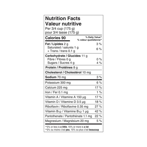 Astro BioBest Lactose-Free 1% Probiotic Yogurt Plain 750 g