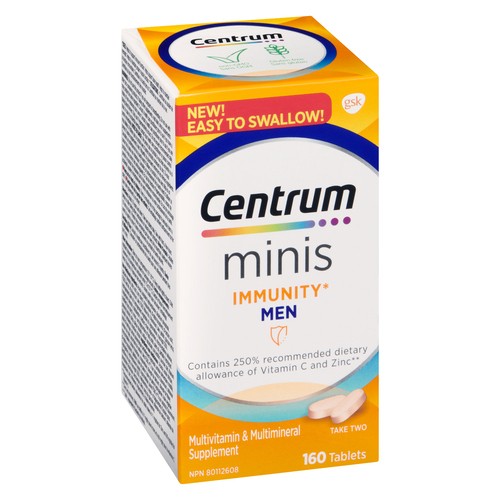 Centrum Minis Multivitamin & Multimineral Immunity Men 160 Count