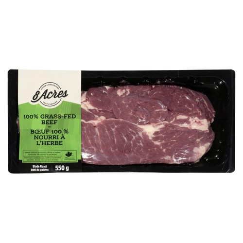 8 Acres Blade Roast Beef Boneless 550 g