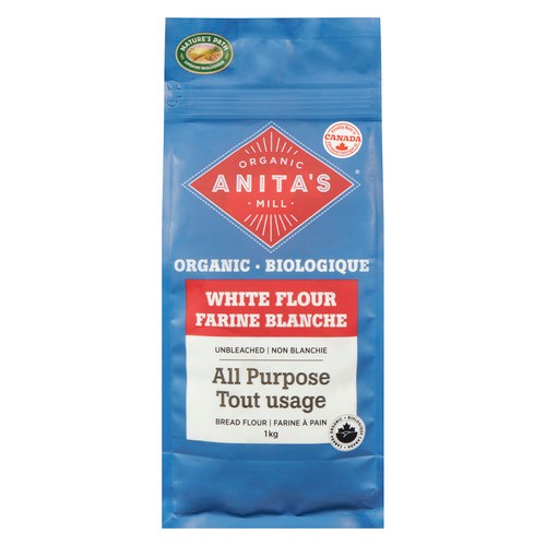 Anita's Organic Mill Organic All Purpose Bread Flour Unbleached White 1 kg