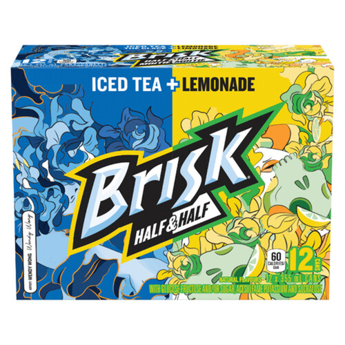 Brisk Lemonade Iced Tea 12 X 355 ml