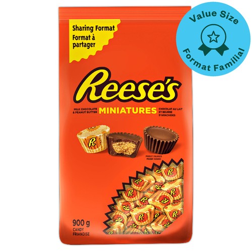 Reese's Chocolate Minis Cups Peanut Butter 900 g