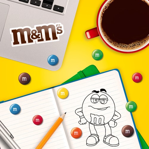 M&M's Milk Chocolate Candies Sharing Bag 120 g