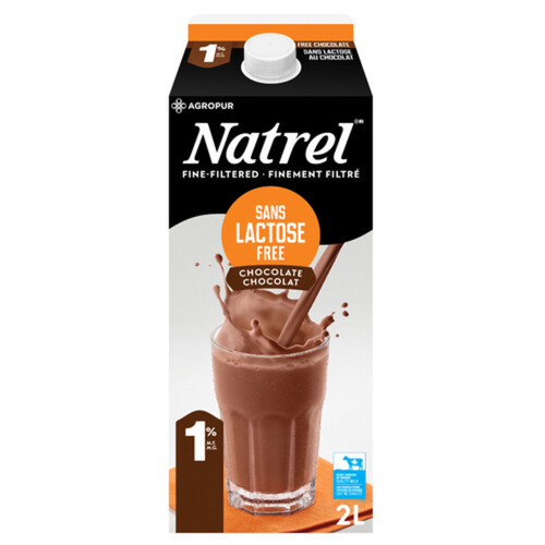 Natrel Lactose-Free 1% Milk Chocolate 2 L