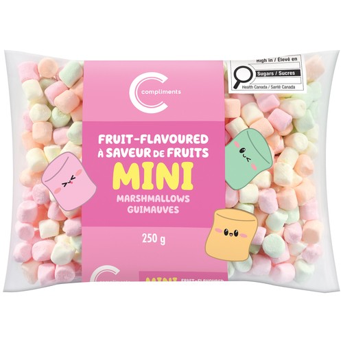 Compliments Mini Fruit Marshmallows 250 g