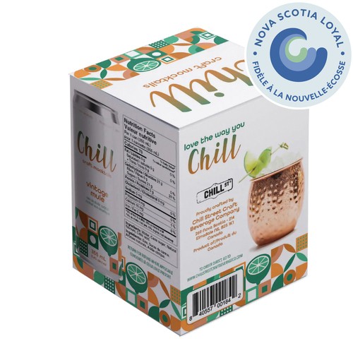 Chill Mocktail Drink Moscow Mule 4 X 355 ml (cans)