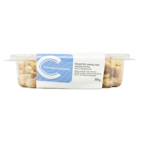 Compliments Mixed Nuts Roasted Unsalted 350 g