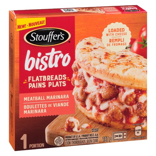 Stouffer's bst flatbread meatball mar Meal 187 g (frozen)
