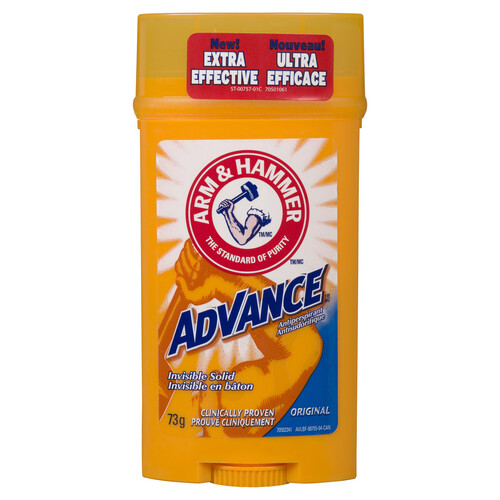 Arm & Hammer Advance Invisible Solid Antiperspirant Original 73 g