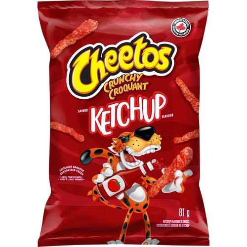 Cheetos Snacks Crunchy Ketchup Flavoured 81 g
