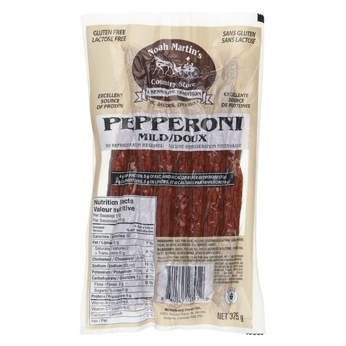 Noah Martin Mild Pepperoni 375 g