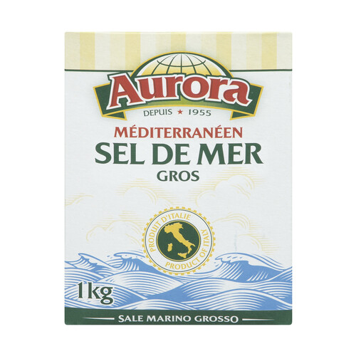 Aurora Sea Salt Mediterranean Coarse 1 kg