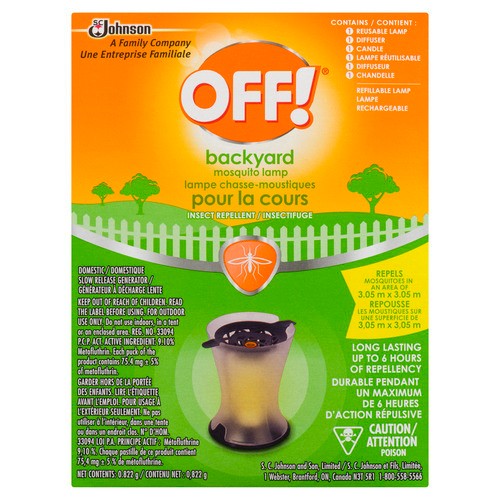 Off Powerpad Mosquito Lamp 1 EA
