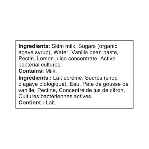 Siggi's Skyr Yogurt 0% Vanilla 750 g
