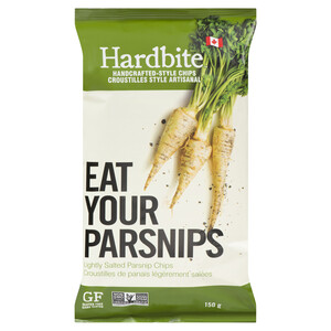 Hardbite Gluten-Free Parsnip Chips Lightly Salted 150 g