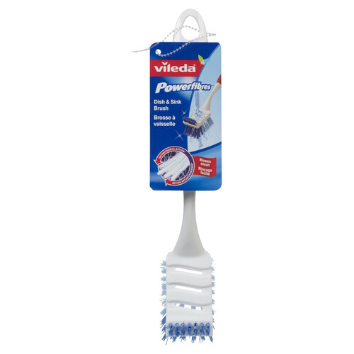 Vileda Powerfibres Dish & Sink Brush 1 ea - Voilà Online Groceries & Offers