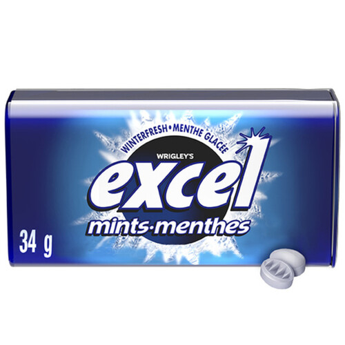 Excel Winterfresh Mints 34 g