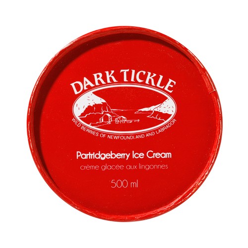 Dark Tickle Ice Cream Partridgeberry 500 ml