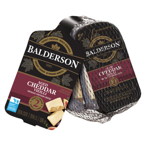 Balderson Royal Canadian 2 Year Old Cheddar 6 Pieces 126 g