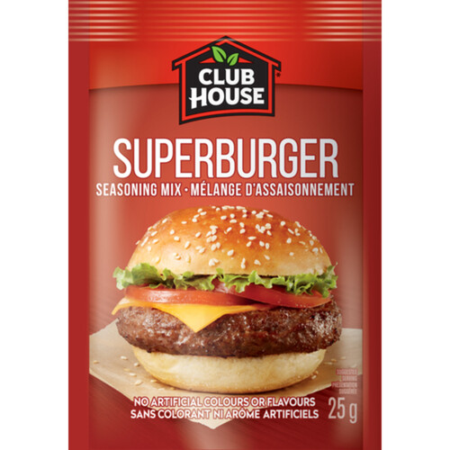 Club House Seasoning Mix Super Burger 25 g