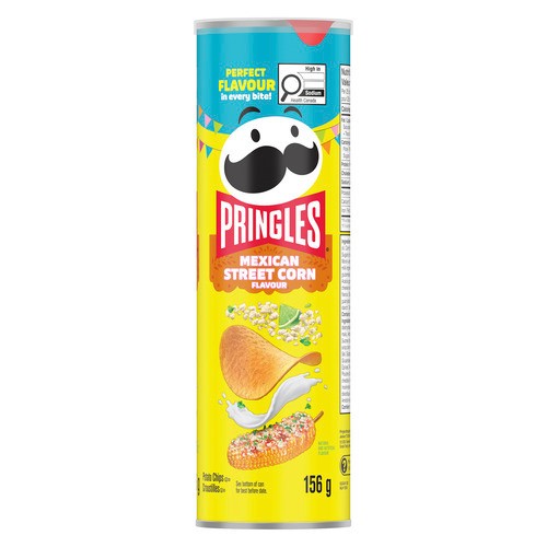 Pringles Potato Chips Mexican Street Corn 156 g