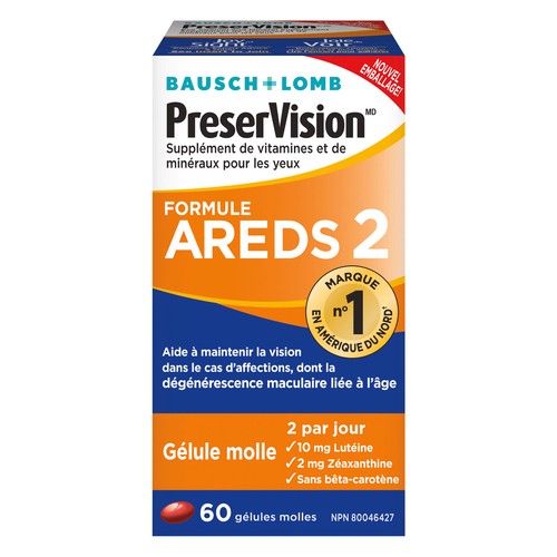 Preservision Eye Care Areds 2 Soft Gels 60 EA