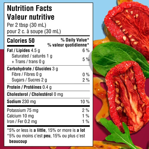 Kraft Calorie Wise Dressing Sundried Tomato 425 ml