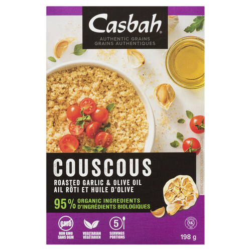 Casbah Couscous Roasted Garlic and Olive Oil 198 g