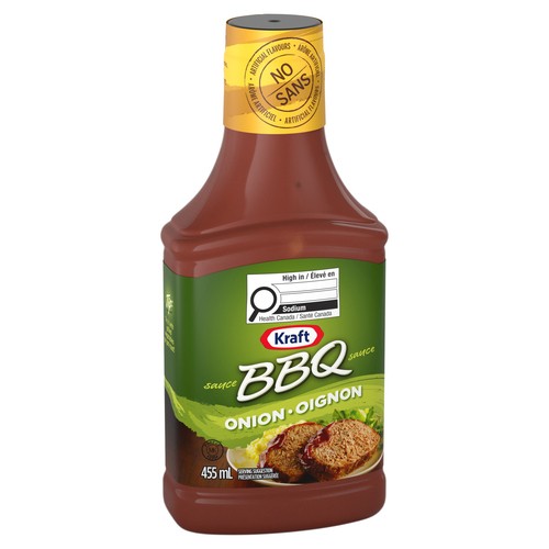 Kraft BBQ Sauce Onion 455 ml