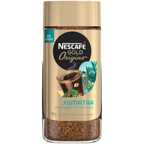 Nescafé Instant Coffee Gold Origins Sumatra 95 g