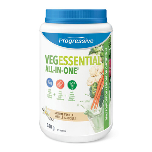 Progressive Supplements VegEssential All-in-One Natural Vanilla 840 g