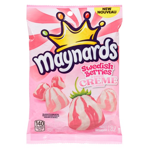 Maynards Soft Candy Swedish Berries & Creme 182 g