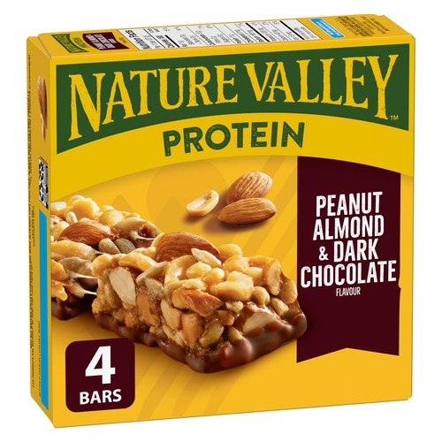 Nature Valley Protein Granola Bars Peanut Almond And Dark Chocolate 4 x 37 g