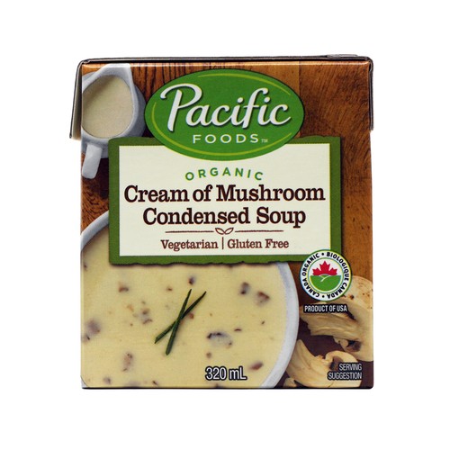 Pacific Foods Organic Gluten-Free Condensed Soup Cream Of Mushroom 320 mL