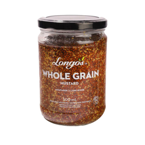 Longo's Whole Grain Mustard 500 ml