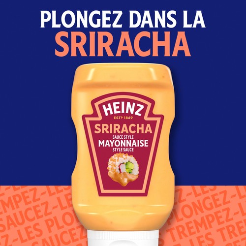 Heinz Mayonnaise Style Sauce Sriracha 340 ml