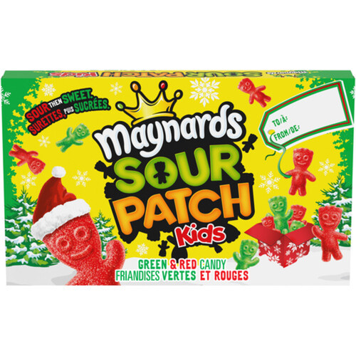 Maynards Holiday Candy Sour Patch Kids Red & Green 100 g