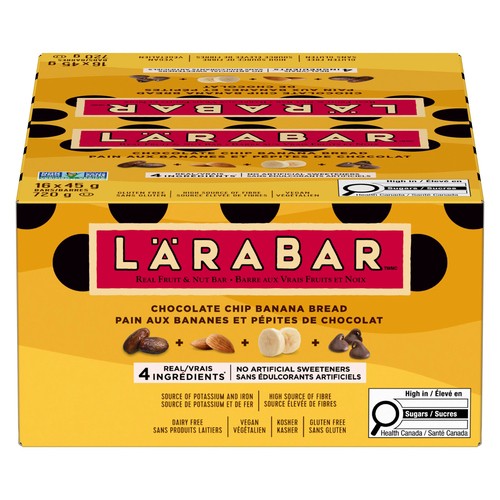 Lärabar Energy Bars Chocolate Chip Banana Bread 45 g