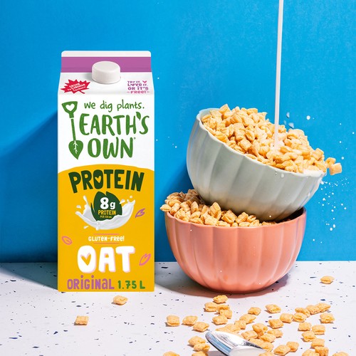 Earth's Own Gluten-Free Oat Milk Alternative Protein Original 1.75 L