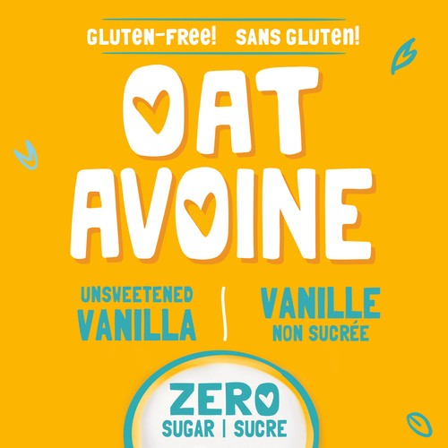 Earth's Own Zero Sugar Gluten-Free Oat Milk Alternative Vanilla 946 ml