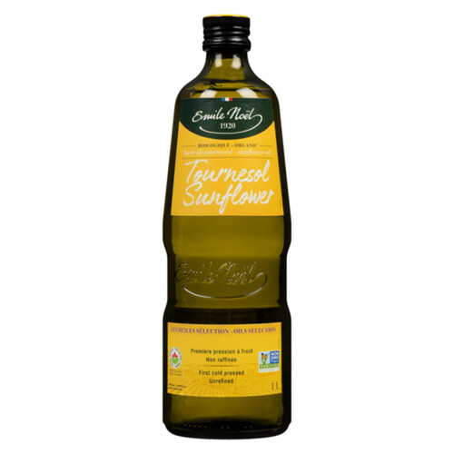 Emile Noel Organic Virgin Sunflower Oil 1 L