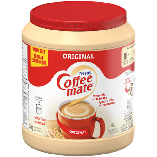 Coffee Mate Lactose-Free Coffee Creamer Original Value Size 1.4 kg